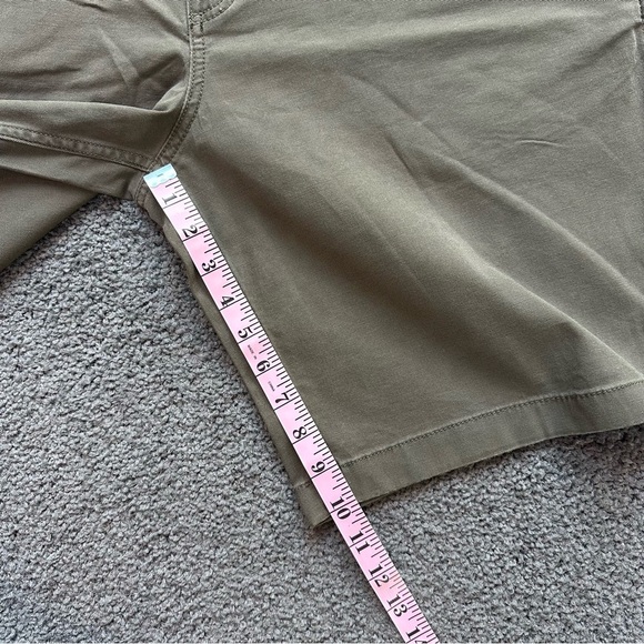 Mens Carhartt Relaxed Fit Rugged Flex Canvas Work Shorts Size 40 Khaki Green - Picture 9 of 10